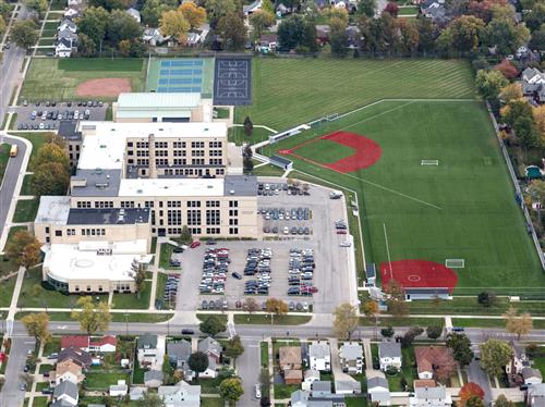 Kenmore West athletic fields 
