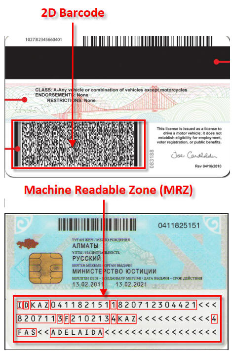 Image of driver license 