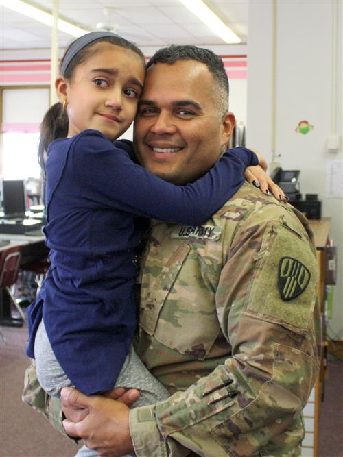 Student and father 