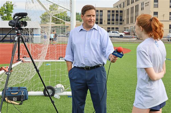 WGRZ Interviews a Ken-Ton Athlete Ahead of the Fall Sports Season